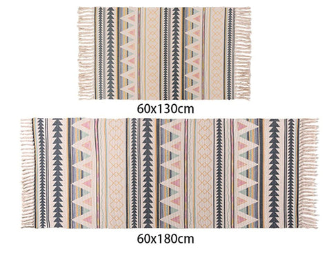 Image of Pastel Aztec Carpet