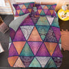 Triangle Mandala Duvet Cover and Pillowcases