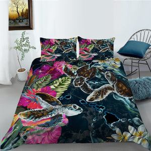 Sea Turtles Duvet Cover and Pillowcases