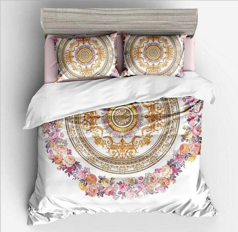 Image of Boho Chic Decoration bedding Dream Charm Duvet Cover and Pillowcases bedding bedroom decor bohemian