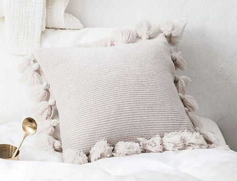 Image of Harmony Tassel Accent Pillowcase